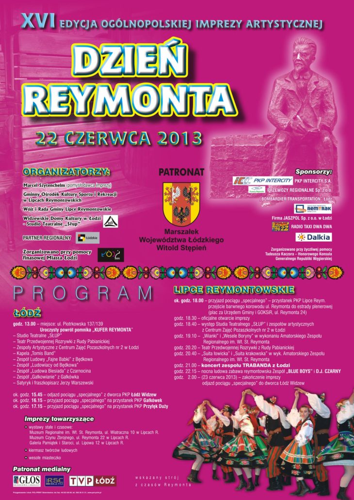 plakat dzien reymonta 2013 ok