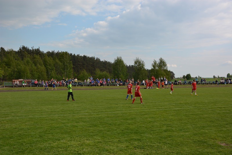 jubileusz V lecia szkółki piłkarskiej GOKSir w Lipcach Reymontowskich 21 maja 18