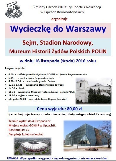 Warszawa - sejm stadion muzeum