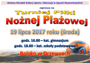 Turniej Piłki Nożnej Plażowej @ Drzewce